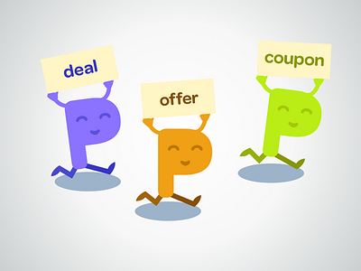 Publisher Offers 3 coupon deal offer p running