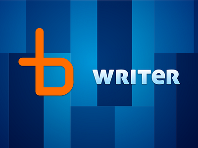 Boxwriter Logo b icon publishing symbol writer