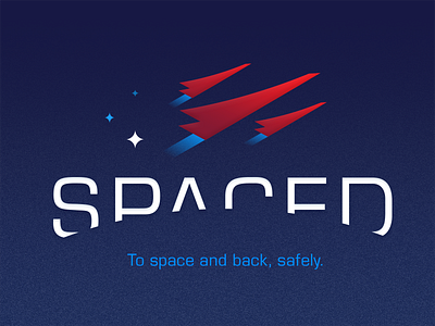 SPACED Logo for Dribbble by David Martinez challenge dann petty spaced spacedchallenge