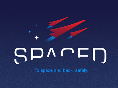 SPACED Logo for Dribbble by David Martinez