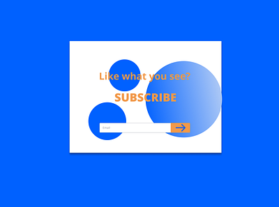 Subscribe Daily Ui