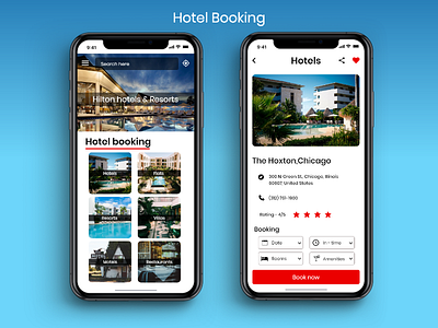 Daily UI - Hotel Booking app