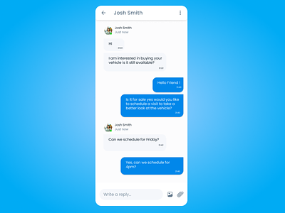 Chat Screen cards chat clean cleandesign creative design product productdesign simple ui ux