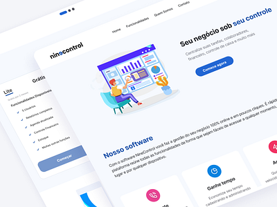 Landing Page -  ninecontrol