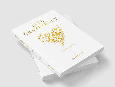 Cover Design / Live Gratefully book design cover cover design design editorial design indesign print print design