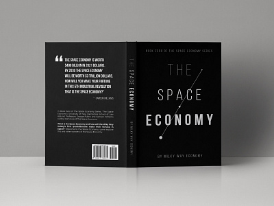 Cover Design / The Space Economy book design books cover coverdesign design editorial design indesign print design