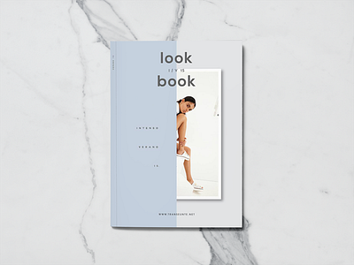 Lookbook IV Cover clean clean design design design art designer fashion fashion brand fashion design illustrator minimal minimalist moda model photoshop typography