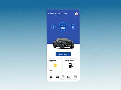 Car interface daily ui app car colorado dailyui design icon life ui uidesign ux uxdesign