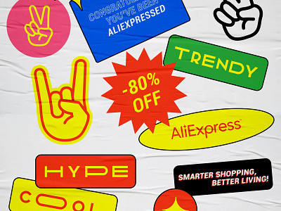 AliExpress sticker pack