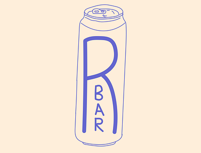 R Bar (Houston, TX) Logo branding design graphic design illustration logo