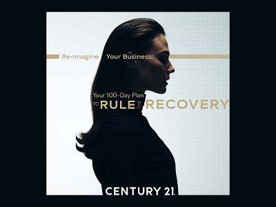 Rule the Recovery Facebook ad image agent business century 21 class course design graphic design indesign photoshop real estate realogy recovery rule training
