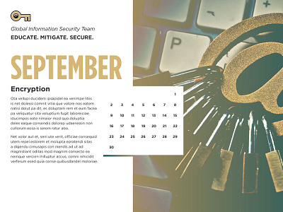 Information Security Calendar