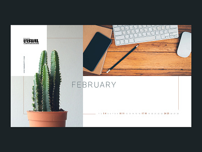 February Desktop Wallpaper calendar desktop digital wallpaper