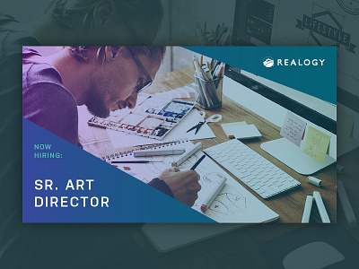 Realogy talent acquisition digital ad acquisition art director hiring hr human resources marketing real estate realogy senior art director talent