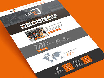 Kaast 2015 responsive home page redesign