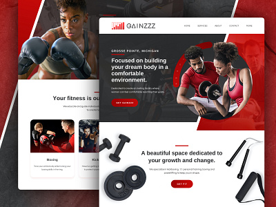 Gainzzz Homepage