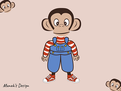 Swag Monkey 2d animation art bran graphic design illustration ui