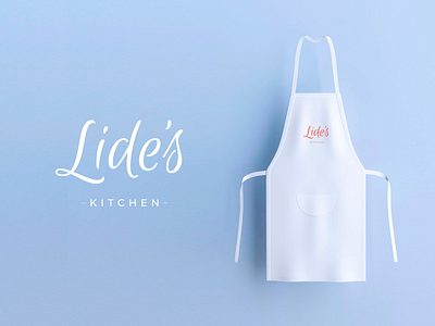 Lide's Kitchen branding caligraphy kitchen logo logodesign logotype script