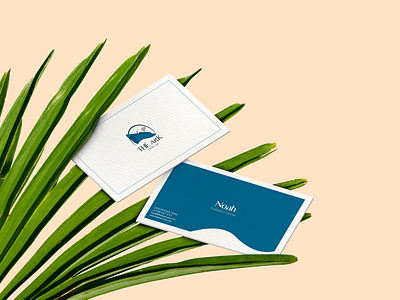 Noah’s Ark Card Design bible blue boat brand identity branding business card card card design cruise graphic design logo design noahs ark ocean ship