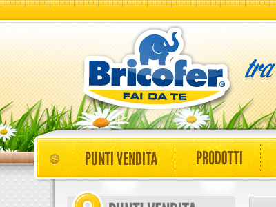 Bricofer design photoshop ui design user interface design web design