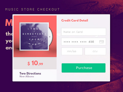 #002 of my #dailyui - Checkout checkout daily ui modal ui ux