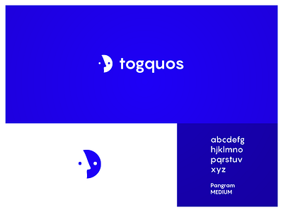 Togquos Logo - New brand identity blu brand identity gemini graphic logo negative space twin