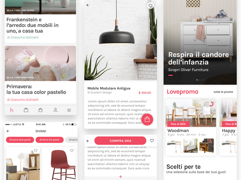 Screen Flow for ecommerce design app typography minimal user interface graphic design colors design ecommerce app mobile ux ui