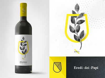 Wine Label brand design graphicdesign identity label packaging wine wine label yellow