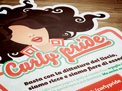Curly Pride - Custom flyer