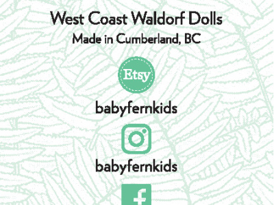 Babyfernkids Social Media Card Design