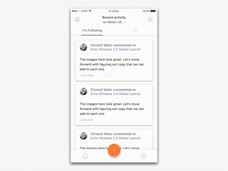 Percolate Mobile - Onboarding