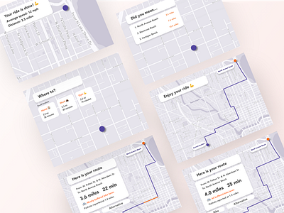 Bike map design app biking dailyui design gradient interaction design mobile mobile app design mobile design mobile ui travel ui ux web