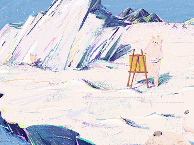 illustrator in the Arctic