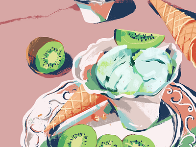 kiwifruit illustration