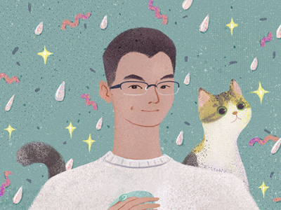 my boyfriend loves rainnyday avatar illustration