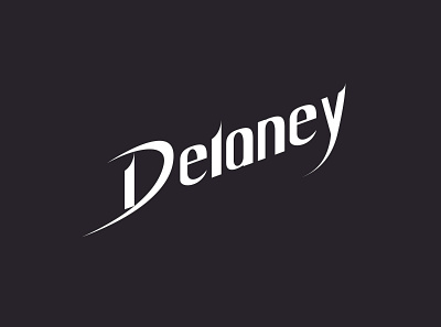 DL 15 Delaney branding dailylogochallenge icon logo typography vector