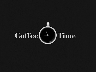 Coffee Time Logo coffeeshop illustraion illustrator logo logodesign puangfikar