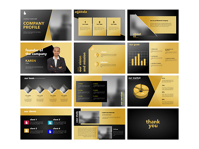 presentation design by puangfikar on Dribbble