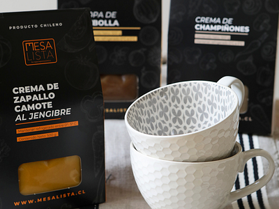 Packaging Cremas Mesa Lista