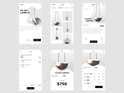 ecommerce design "LAMP-O" android app android app design bet branding chres design ecommerce ecommerce app ecommerce business ecommerce design ecommerce shop lamp shop ui uidesign uiux ux