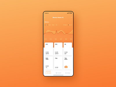 Lifetracker app design ui ux