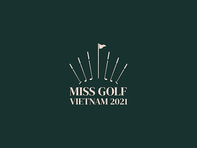 Miss Golf Vietnam 2021 branding logo