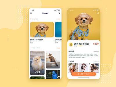 Pet Store Form Ui Concept By Sy Thong Nguyen On Dribbble