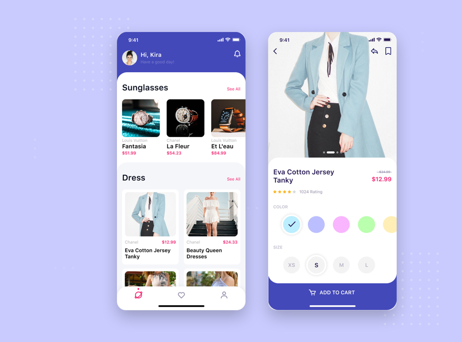 clothes shopping app