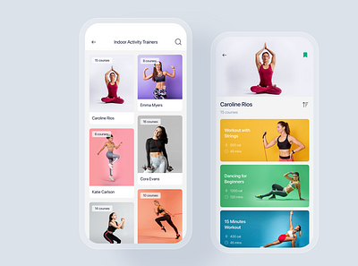 Fitness App - Workout App - Healthy App app fitness fitness app form health app healthy healthy app template theme ui ui design ui kit workout workout app