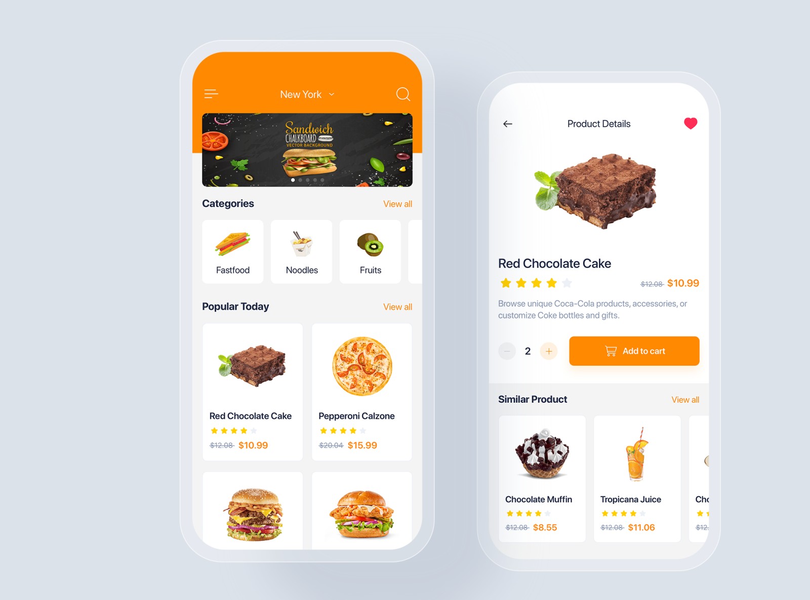 Food App by Sy Thong Nguyen on Dribbble