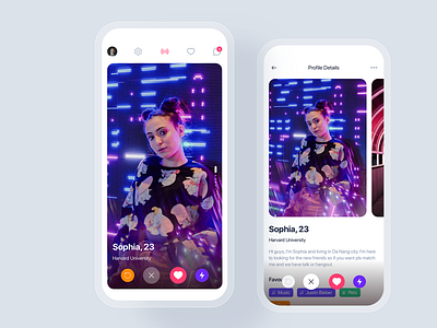 Dating UI App