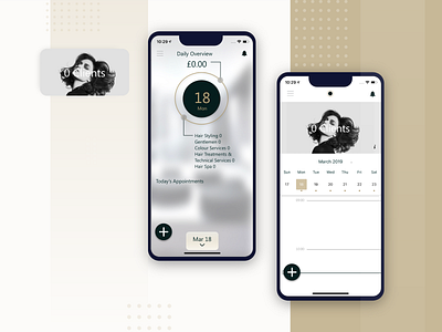 Salon Mobile Application Design