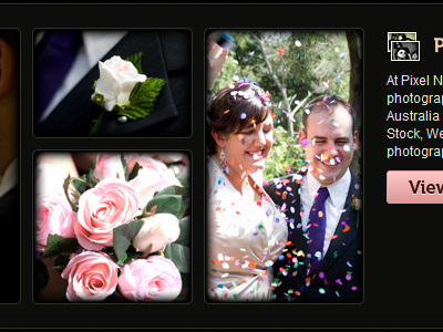 Photo layout - overlays