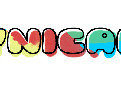 Small logo design bubble colours logo multicolour splat